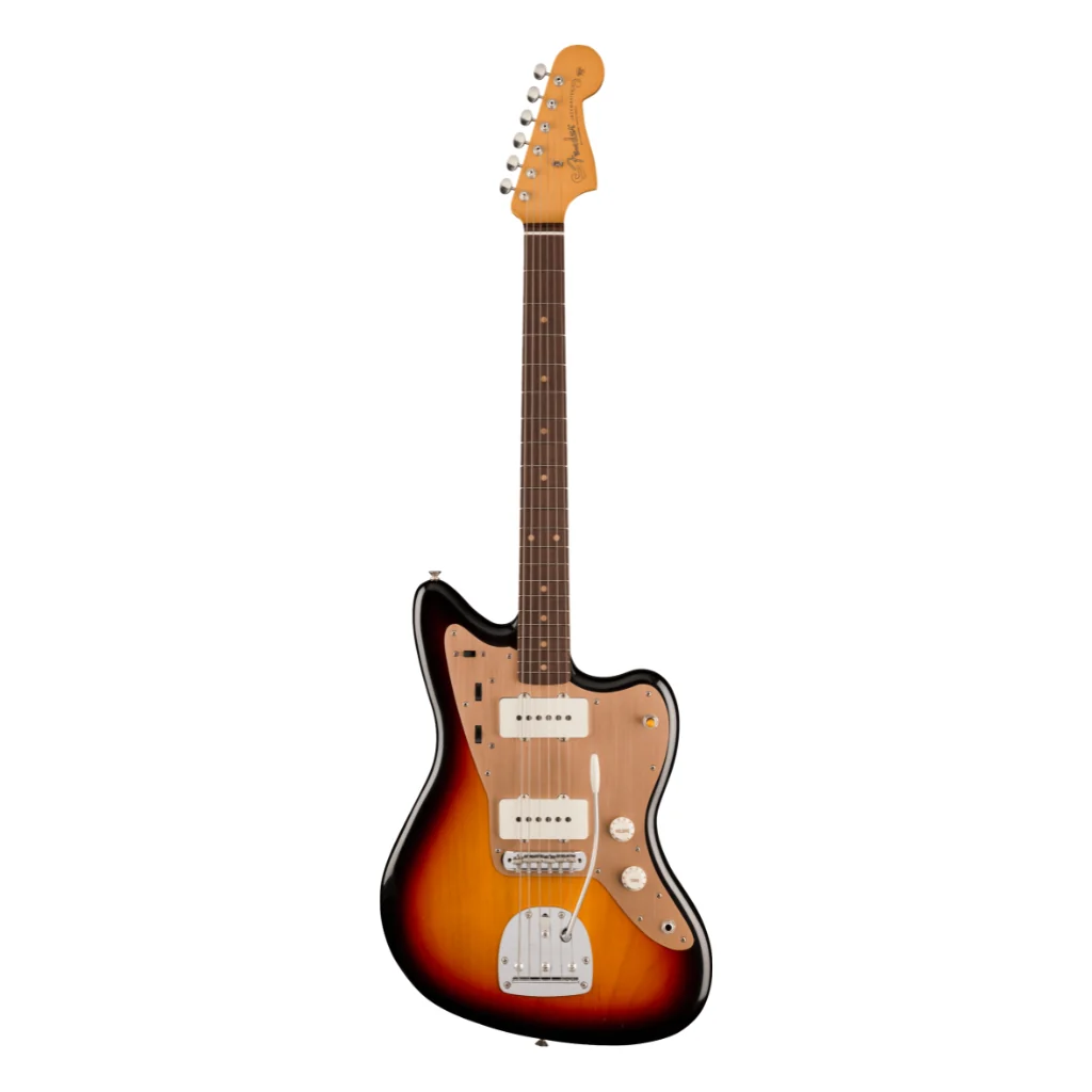 Fender Limited Vintera II Road Worn '50s Jazzmaster Electric Guitar - 3-tone Sunburst - Image 3