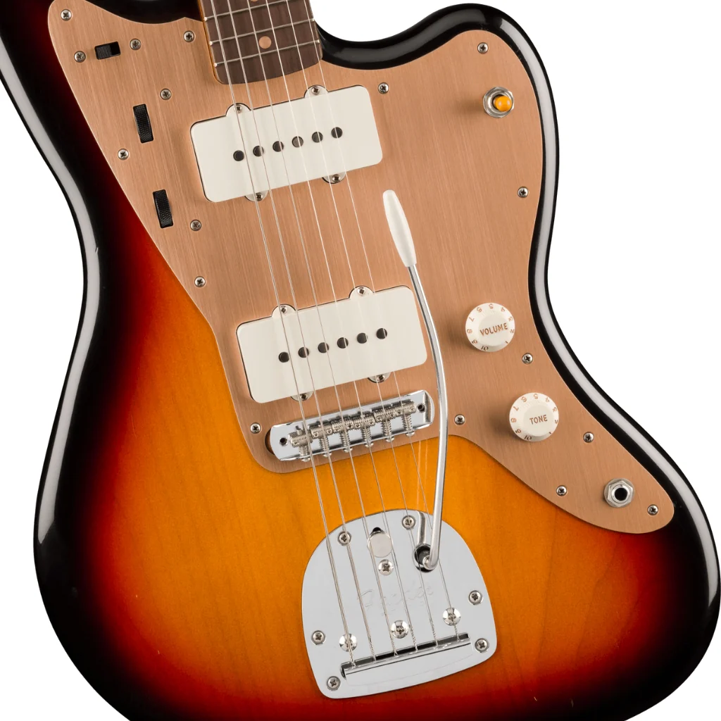 Fender Limited Vintera II Road Worn '50s Jazzmaster Electric Guitar - 3-tone Sunburst - Image 7