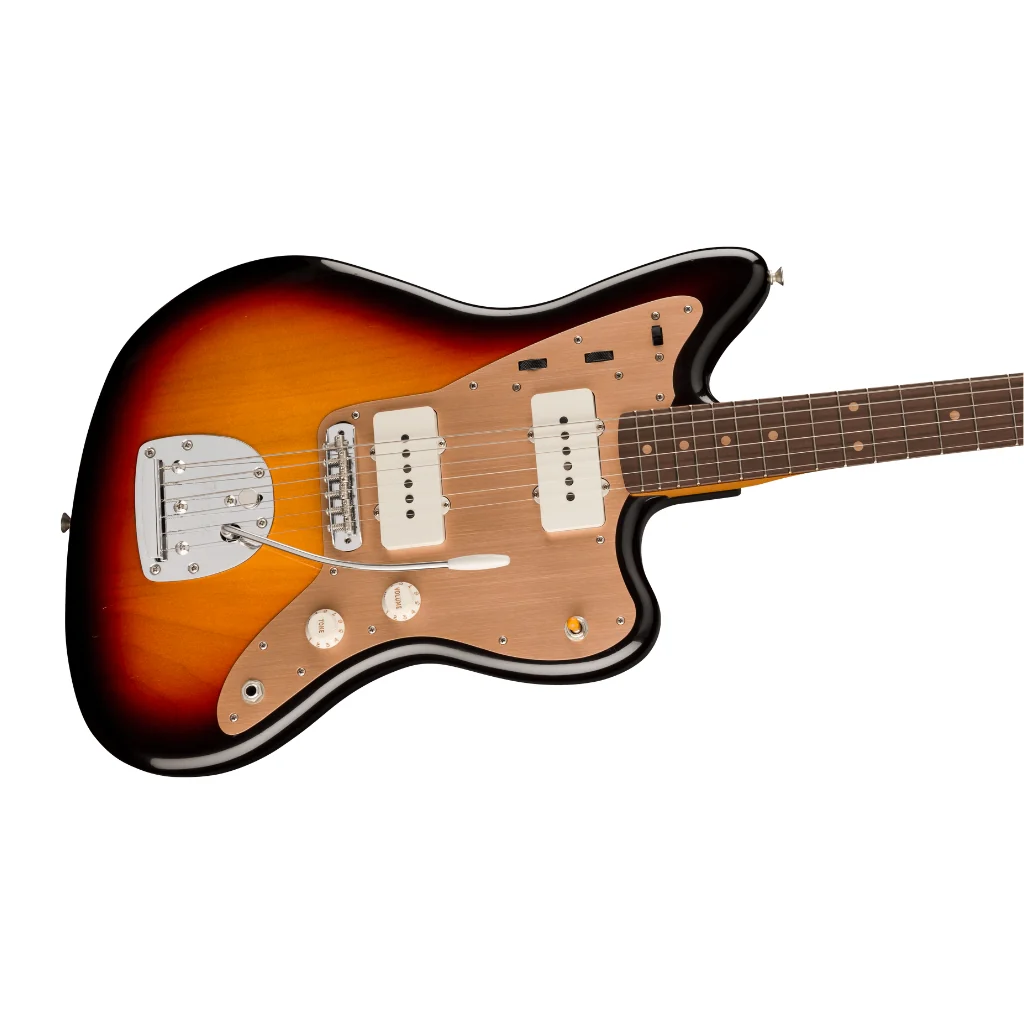 Fender Limited Vintera II Road Worn '50s Jazzmaster Electric Guitar - 3-tone Sunburst - Image 8