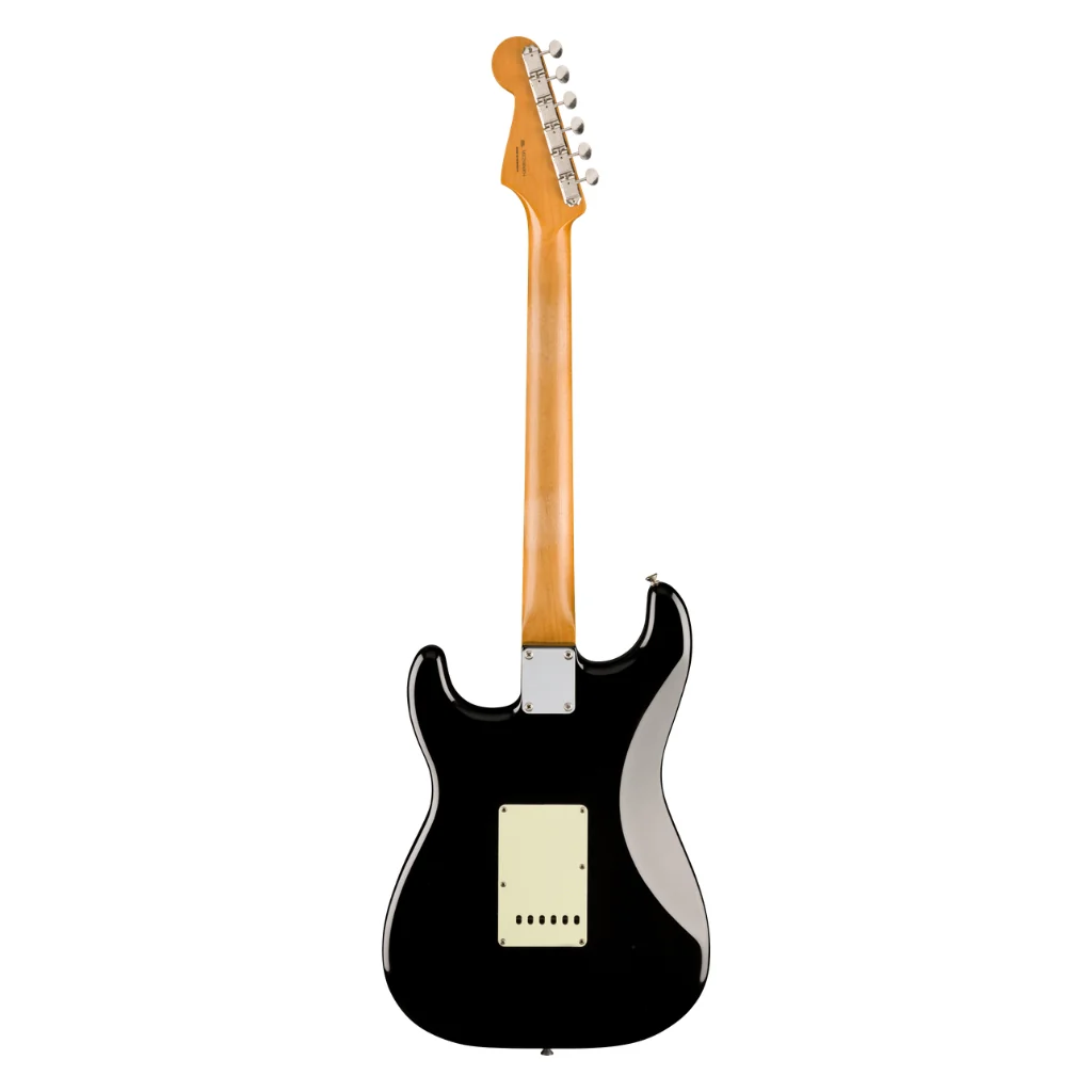 Fender Limited Vintera II Road Worn '60s Stratocaster Electric Guitar - Black, Maple Fingerboard - Image 3