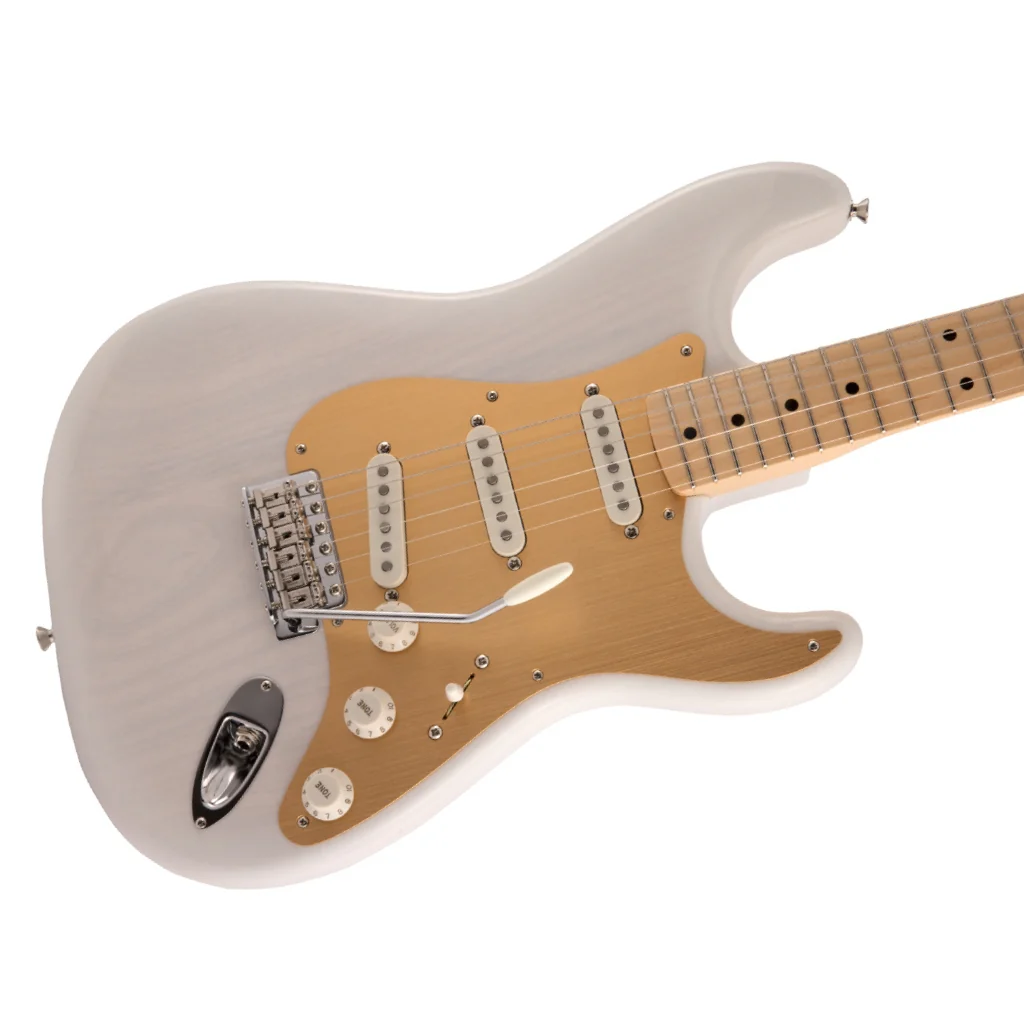 Fender Made in Japan Heritage 50s Stratocaster - White Blonde, Maple Fingerboard - Image 7