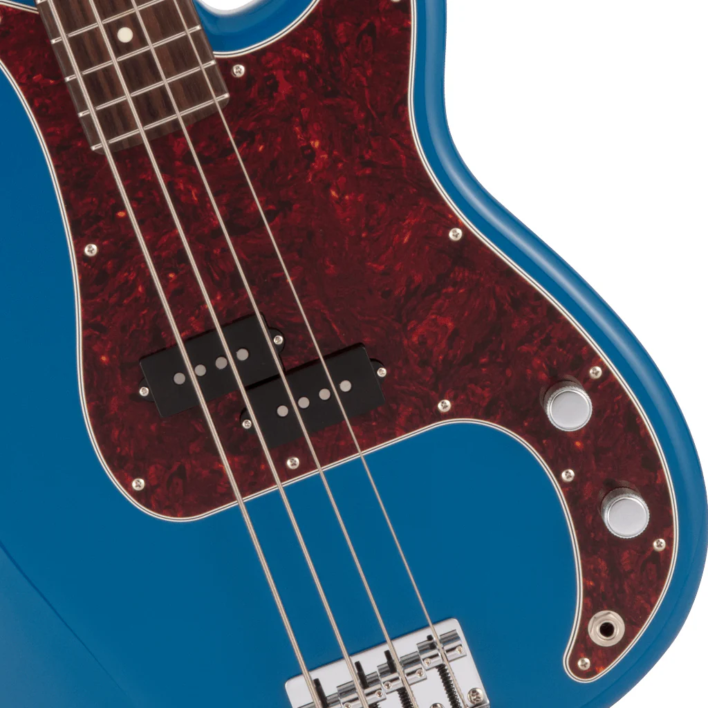 Fender Made in Japan Hybrid II Precision Bass - Forest Blue, Rosewood Fingerboard - Image 6