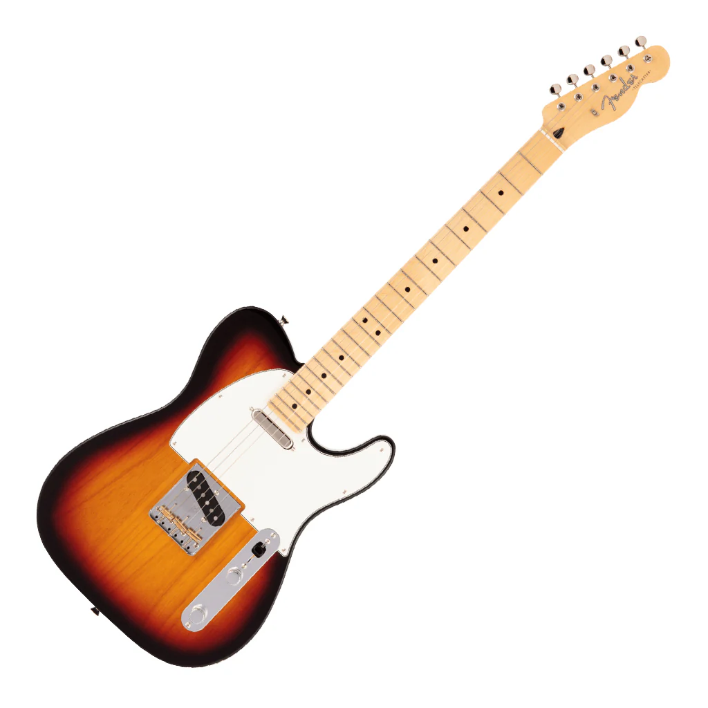 Fender Made in Japan Hybrid II Telecaster®, Maple Fingerboard, 3-Color Sunburst - Image 7