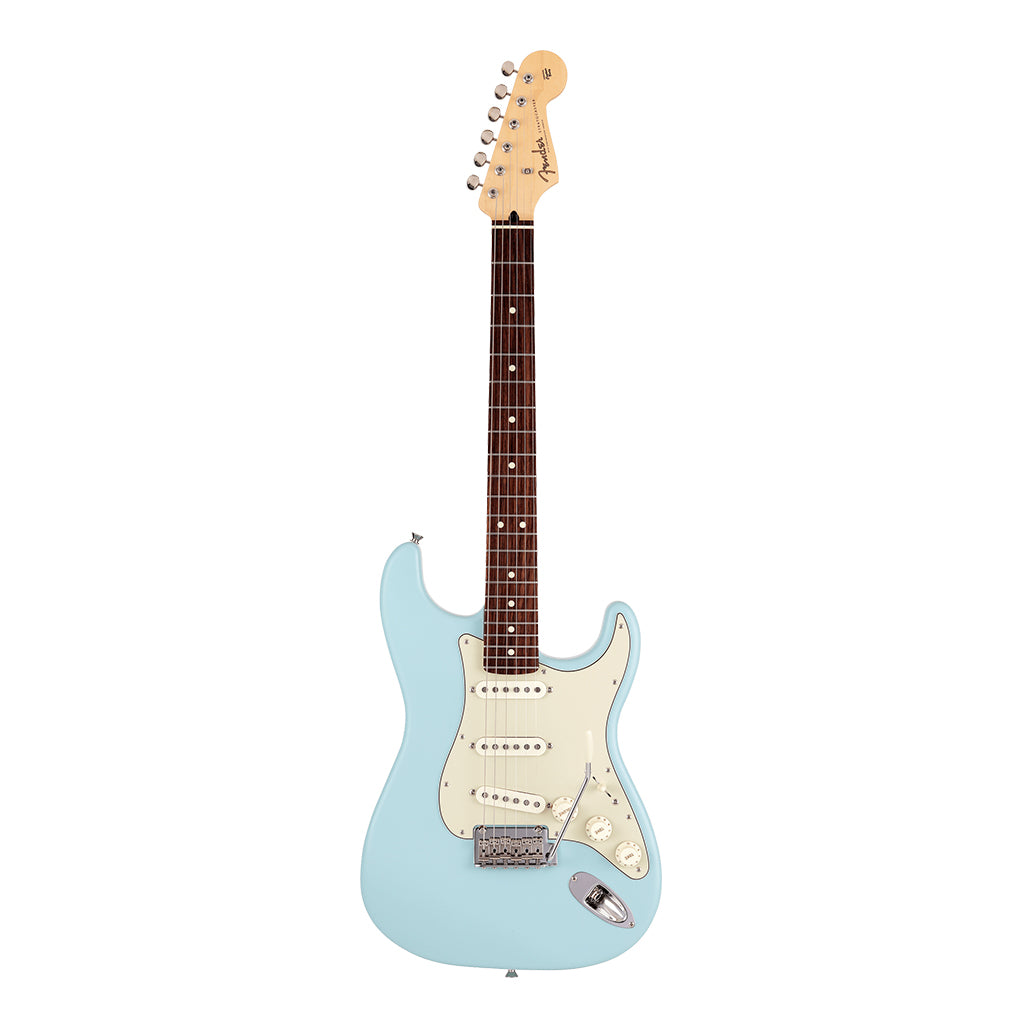 Fender Made in Japan Junior Collection Stratocaster®, Rosewood Fingerboard, Satin Daphne Blue - Image 2