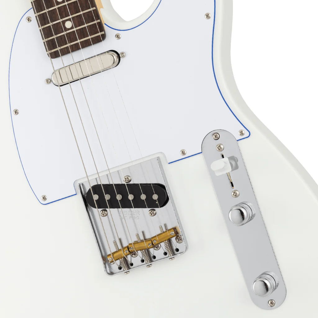 Fender Made in Japan Limited Hybrid II Telecaster Blanc - White, Rosewood Fingerboard - Image 6