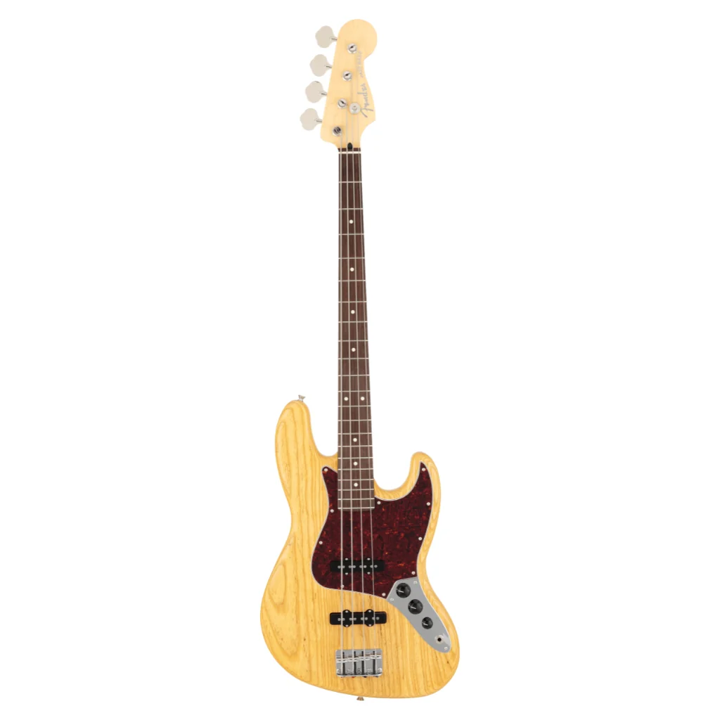 Fender Made in Japan Limited Jazz Bass Raw Ash - Vintage Natural - Image 3