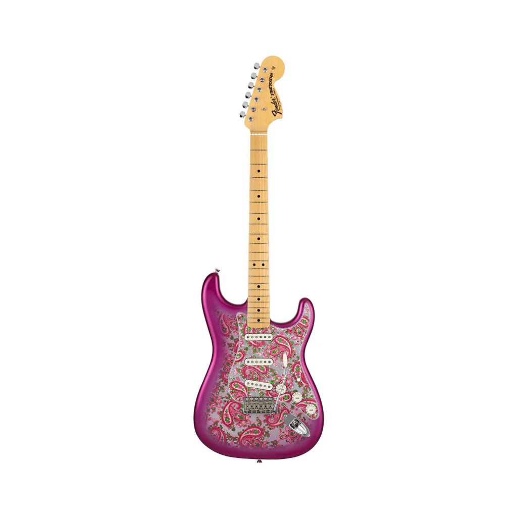 Fender Made in Japan Limited Stratocaster Maple Fingerboard Pink Paisley - Image 3