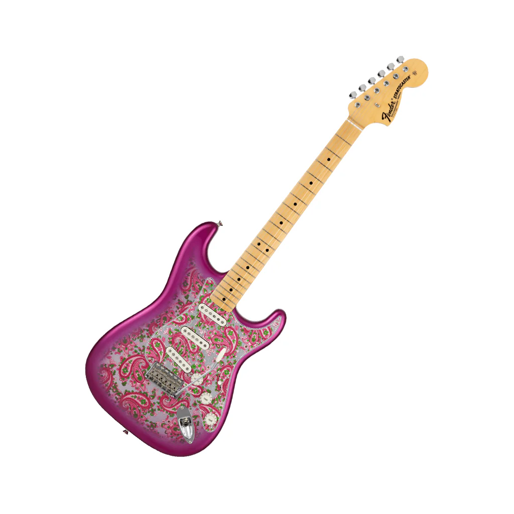 Fender Made in Japan Limited Stratocaster Maple Fingerboard Pink Paisley - Image 8