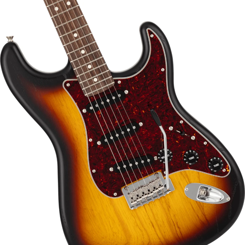 Fender Made in Japan Limited Stratocaster Raw Ash - 3 Color Sunburst - Image 7