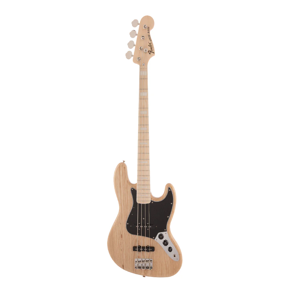 Fender Made in Japan Traditional 70s Jazz Bass®, Maple Fingerboard, Natural - Image 2