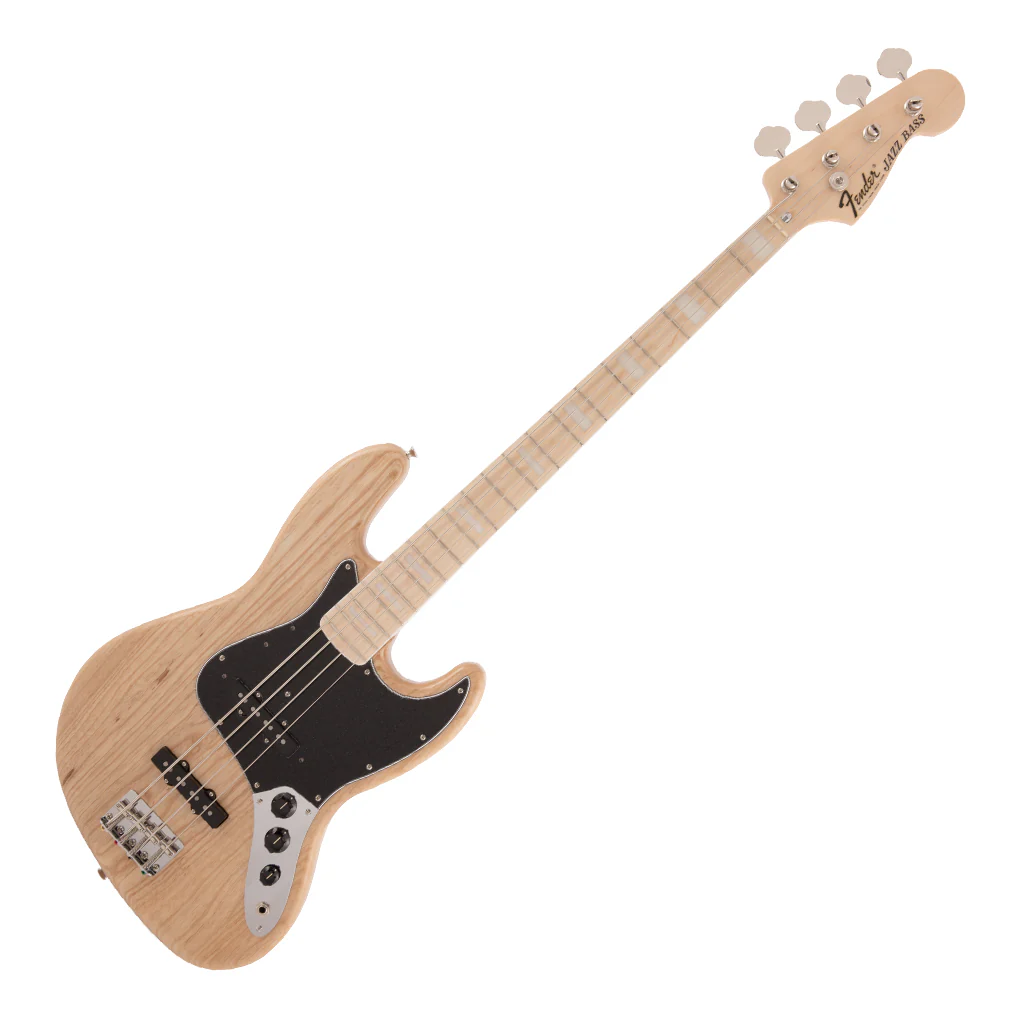 Fender Made in Japan Traditional 70s Jazz Bass®, Maple Fingerboard, Natural - Image 7