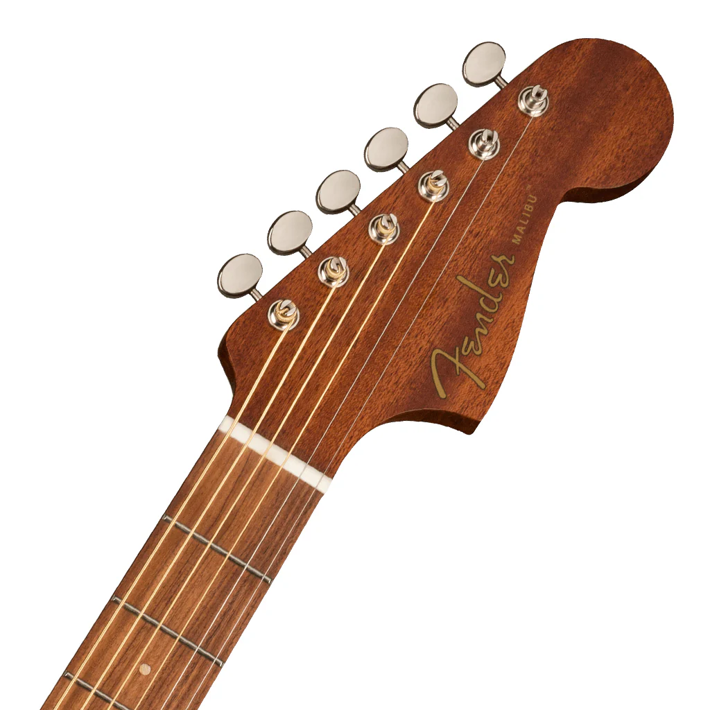 Fender Malibu Special with Bag, All Mahogany, Pau Ferro Fingerboard, Natural - Image 4