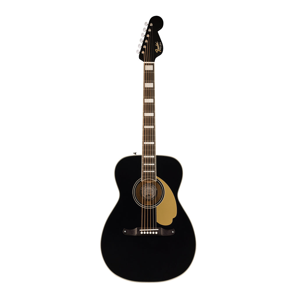 Fender Malibu Vintage - Black - Image 2