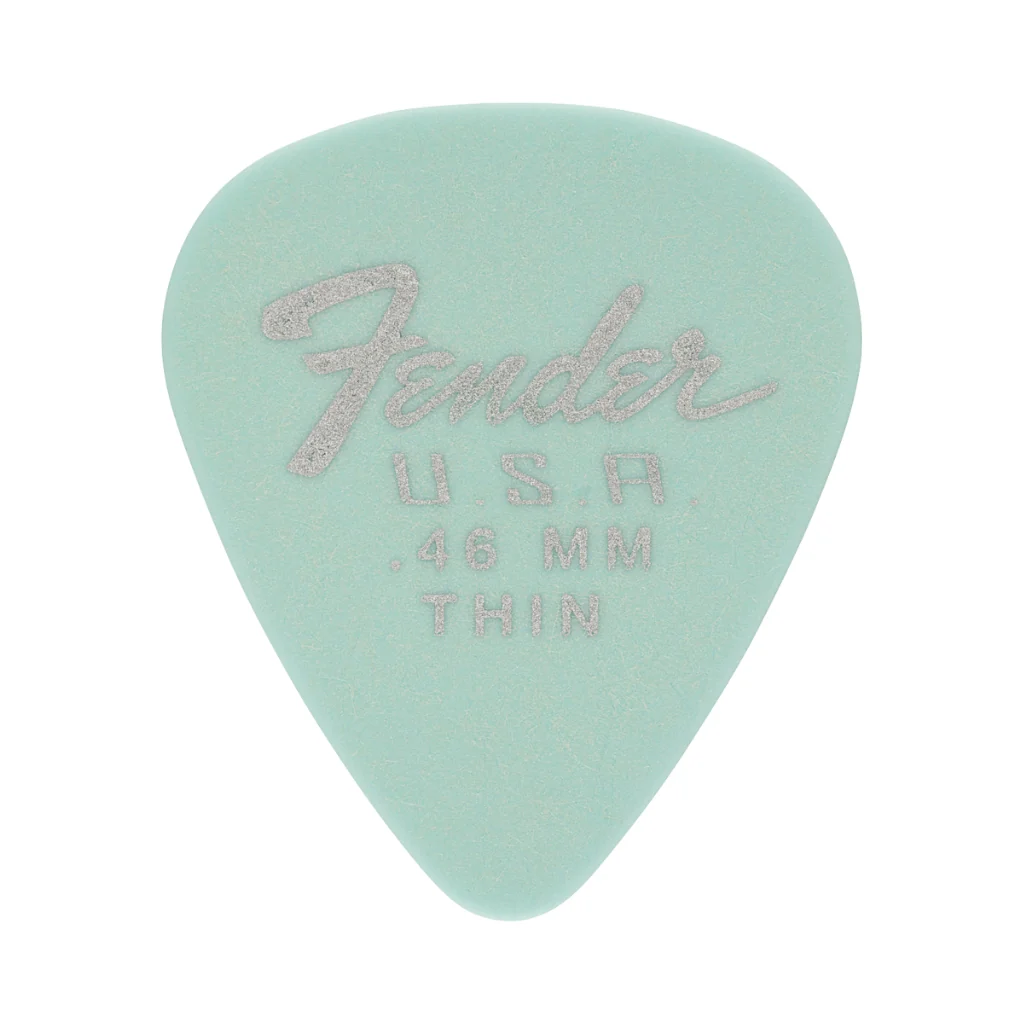 Fender Original Delrin Guitar Picks 12-pack - .46mm Daphne Blue