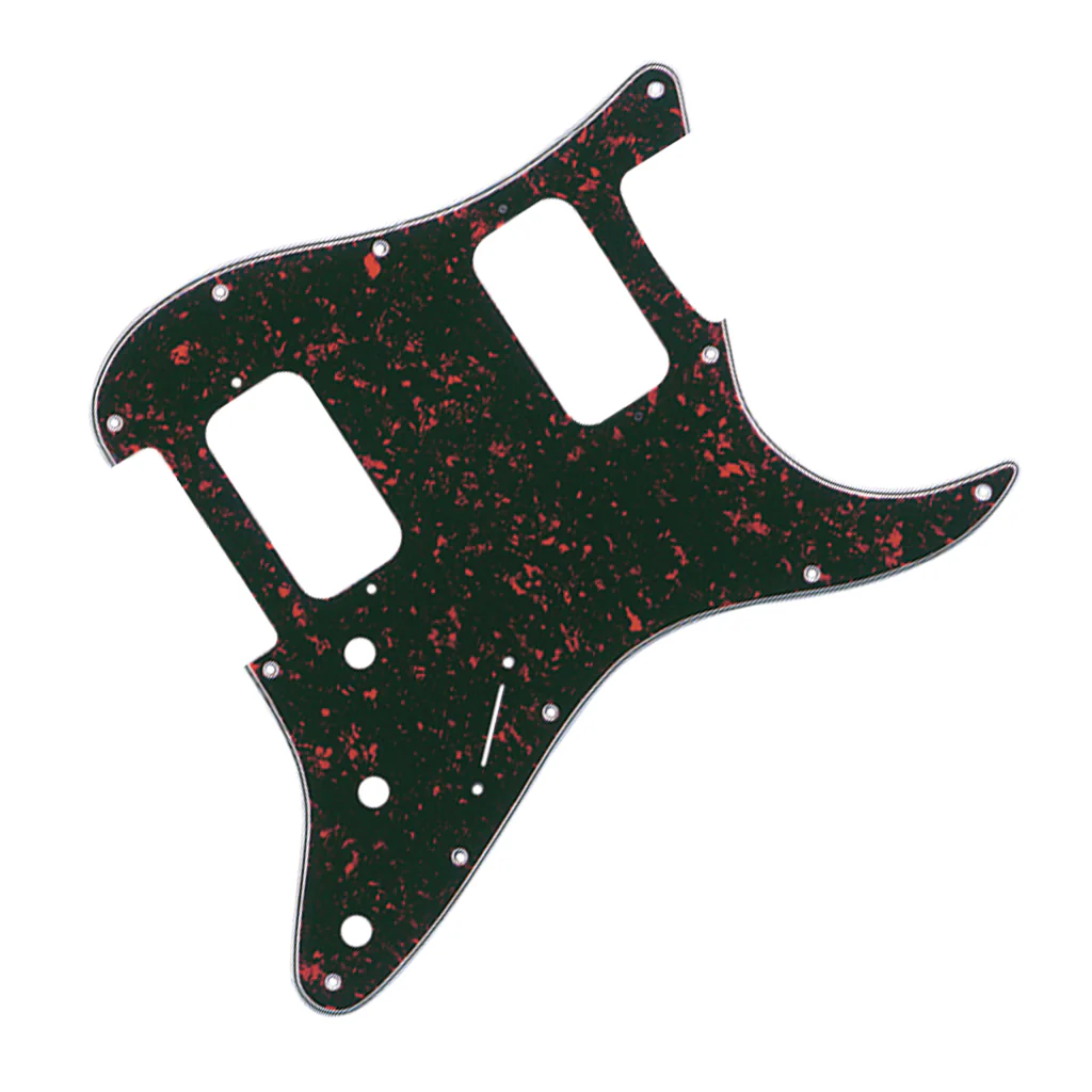 Fender - Pickguard, H/H Stratocaster®, 11-Hole Mount, Tortoise Shell, 4-Ply