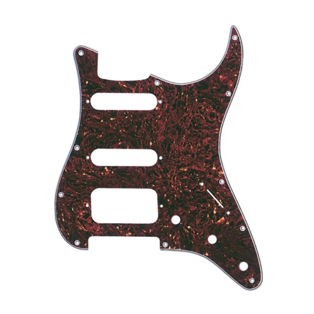 Fender Pickguard, Stratocaster® H/S/S, 11-Hole Mount, Tortoise Shell, 4-Ply