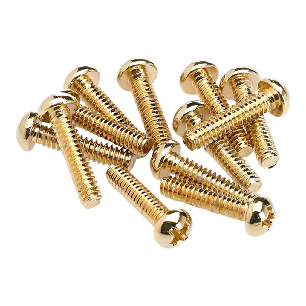 Fender Pickup and Selector Switch Mounting Screws 12 Pack