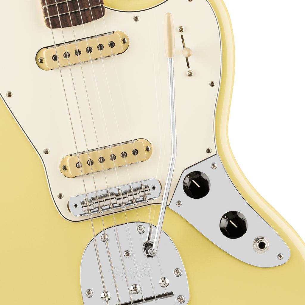 Fender Player II Jaguar Rosewood Fretboard Hialeah Yellow - Image 6
