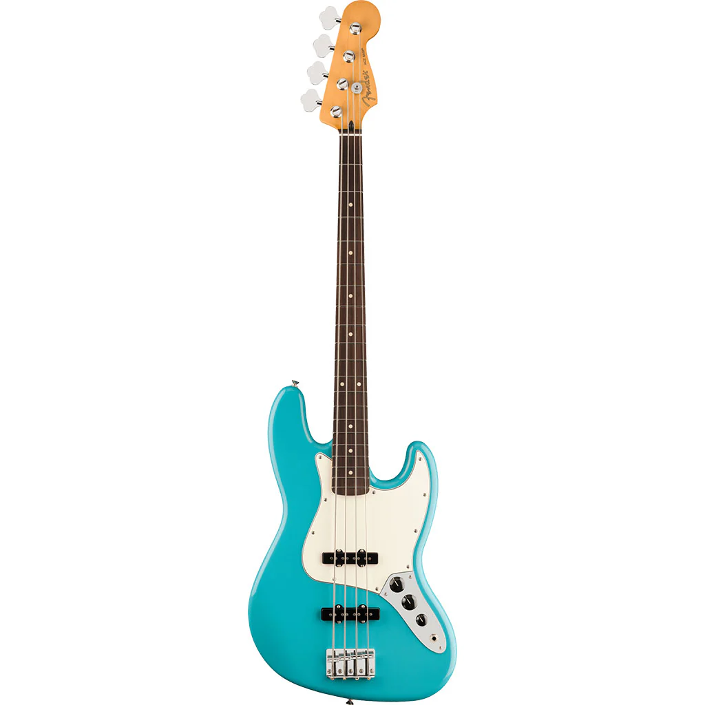 Fender Player II Jazz Bass Rosewood Fretboard Aquatone Blue - Image 2