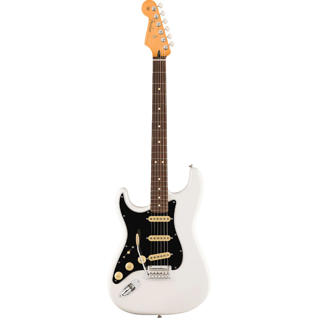 Fender Player II Left Handed Stratocaster Rosewood Fretboard Polar White - Image 2