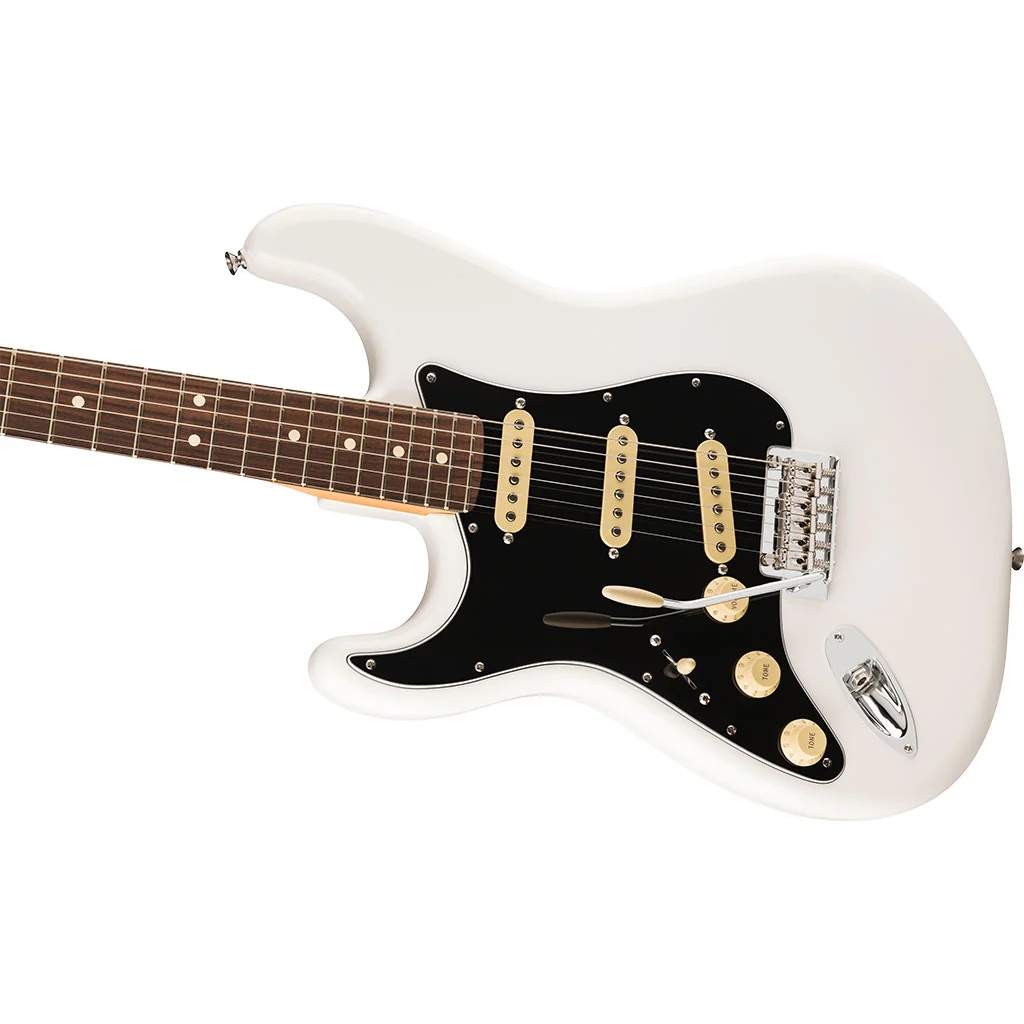 Fender Player II Left Handed Stratocaster Rosewood Fretboard Polar White - Image 6