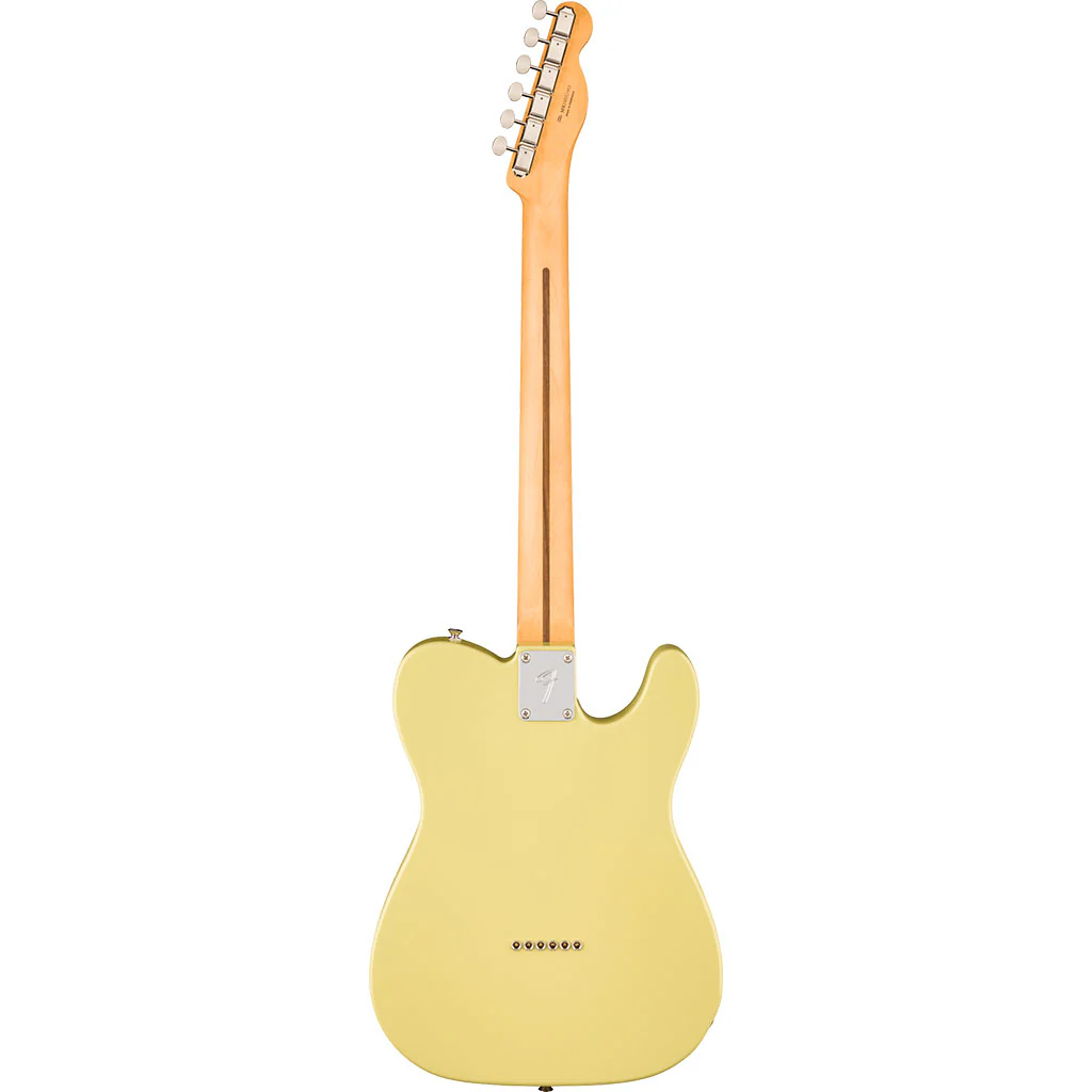 Fender Player II Left Handed Telecaster Maple Fretboard Hialeah Yellow - Image 3