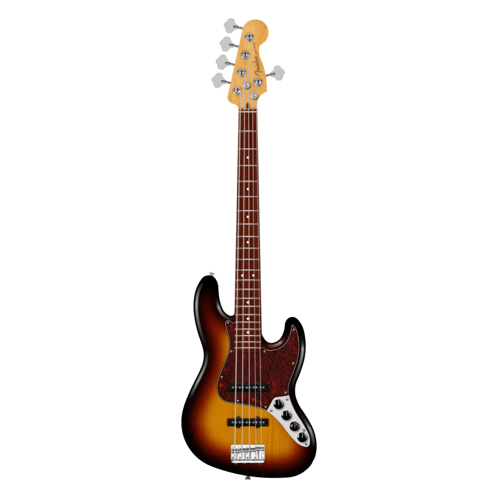 Fender Player II Modified Active Jazz Bass V - 3 Tone Sunburst, Rosewood Fingerboard - Image 2