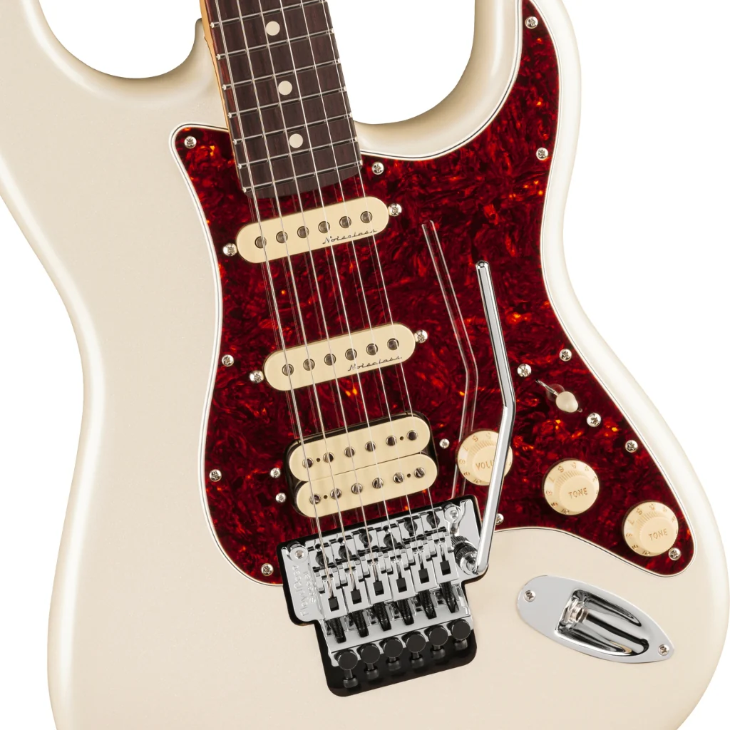 Fender Player II Modified Stratocaster HSS Floyd Rose - Olympic Pearl, Rosewood Fingerboard - Image 6
