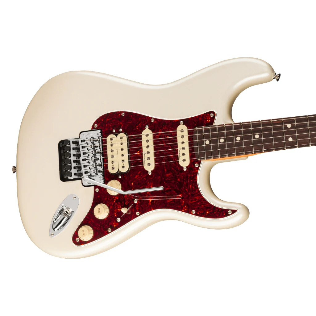 Fender Player II Modified Stratocaster HSS Floyd Rose - Olympic Pearl, Rosewood Fingerboard - Image 7