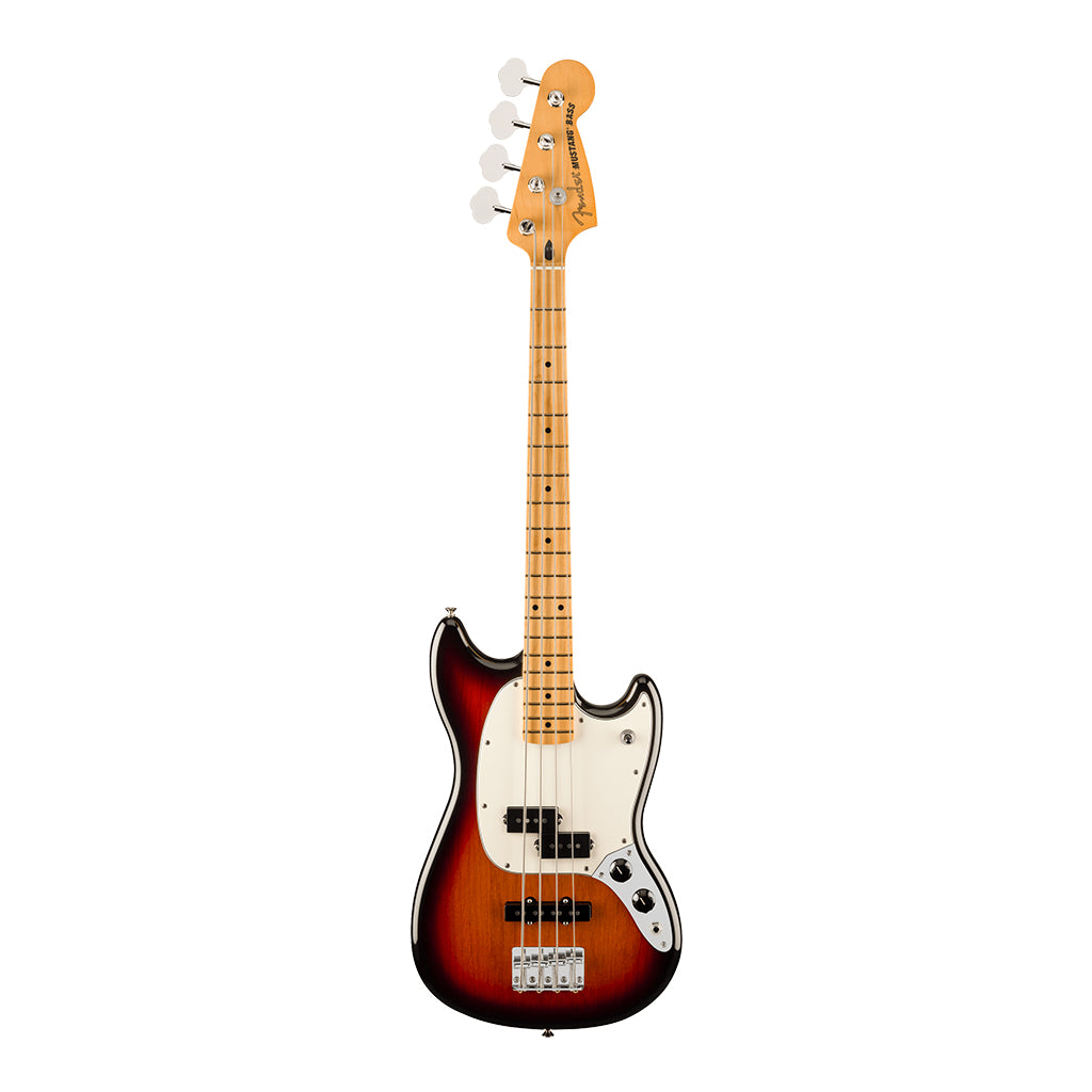 Fender Player II Mustang Bass Maple Fretboard 3 Color Sunburst - Image 2
