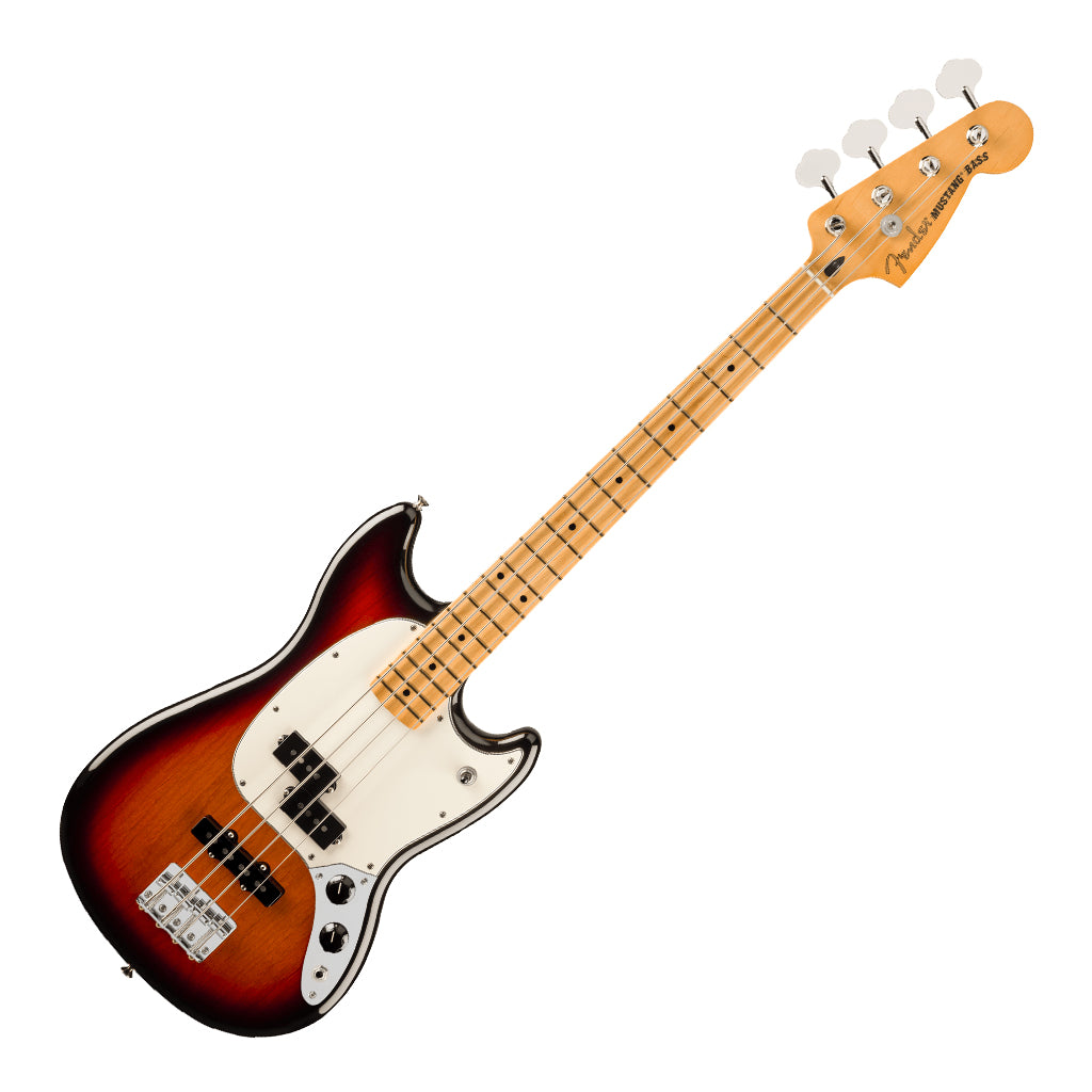 Fender Player II Mustang Bass Maple Fretboard 3 Color Sunburst - Image 7