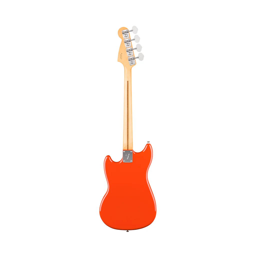Fender Player II Mustang Bass PJ Rosewood Bass Guitar - Rallye Orange - Image 4