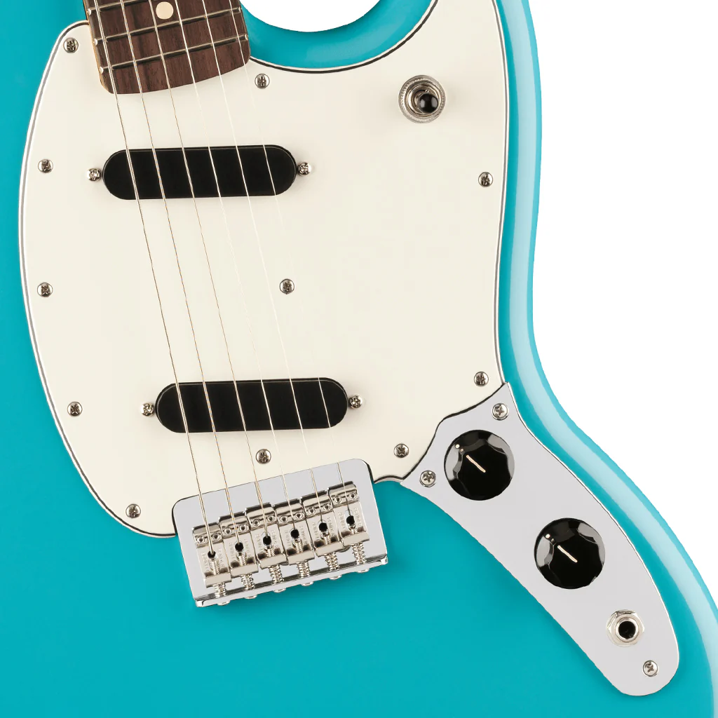 Fender Player II Mustang Rosewood Fretboard Aquatone Blue - Image 6