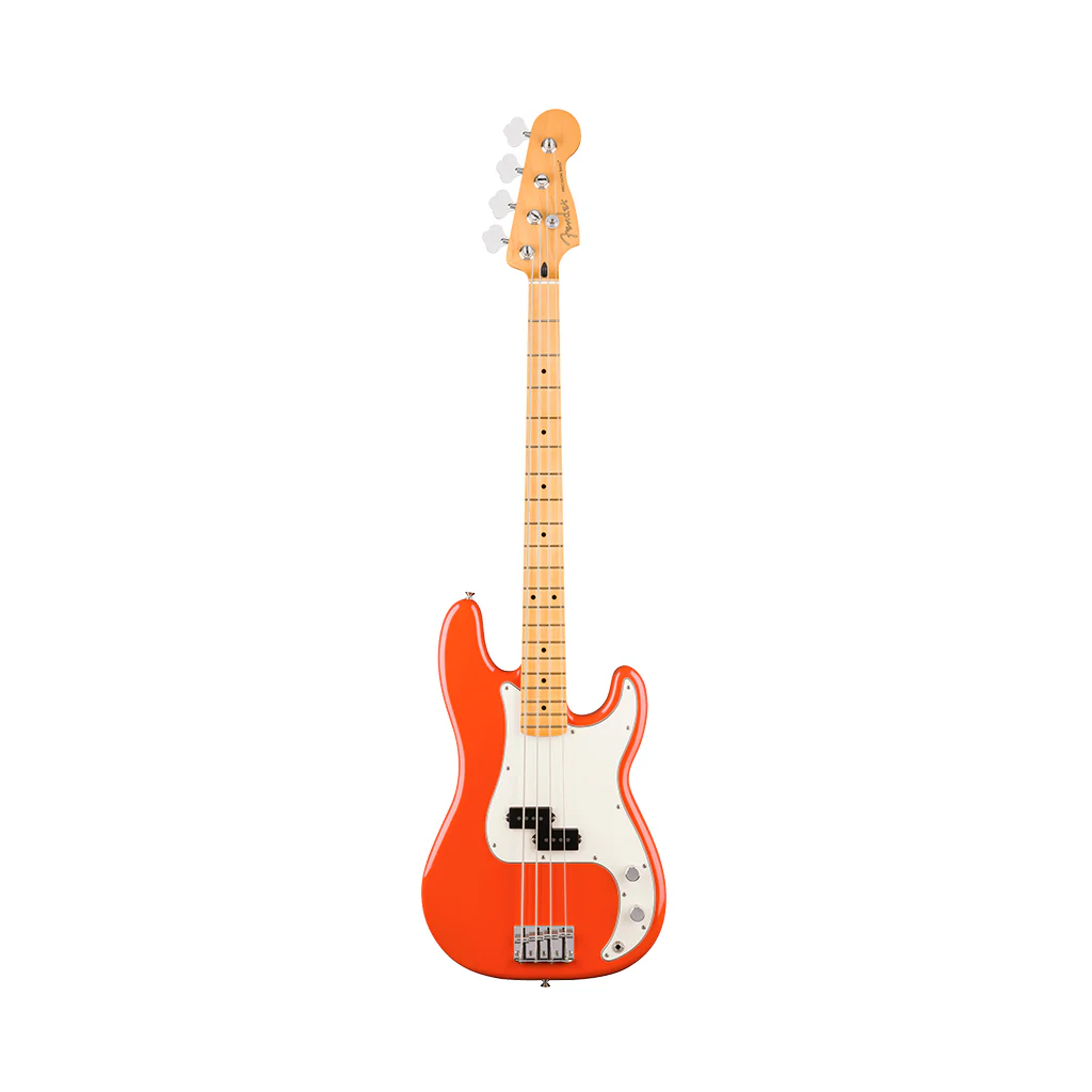 Fender Player II Precision Bass Guitar Maple Fingerboard - Rallye Orange - Image 3