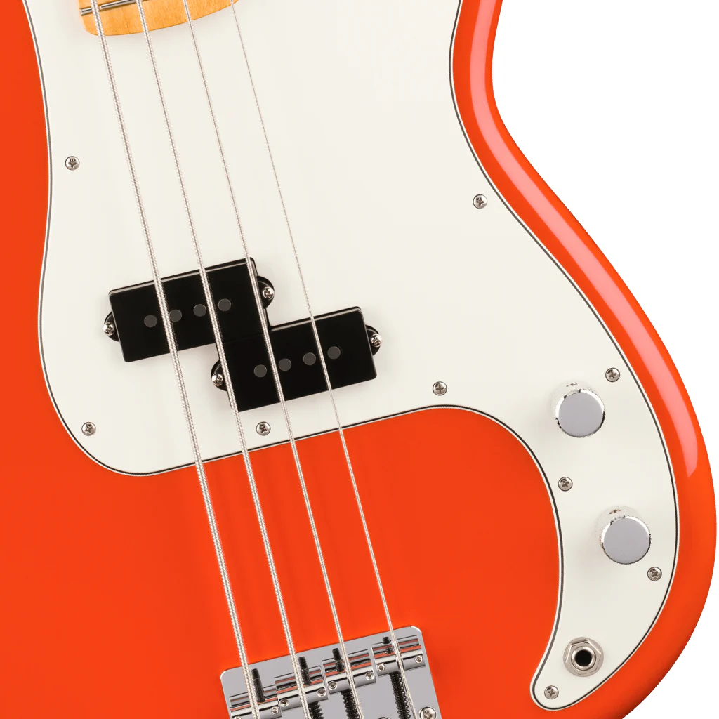 Fender Player II Precision Bass Guitar Maple Fingerboard - Rallye Orange - Image 7