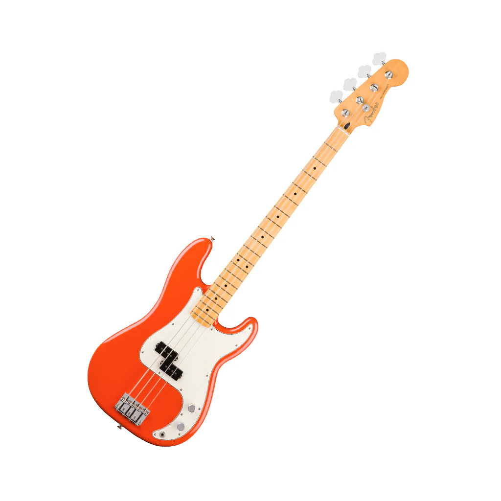Fender Player II Precision Bass Guitar Maple Fingerboard - Rallye Orange - Image 8
