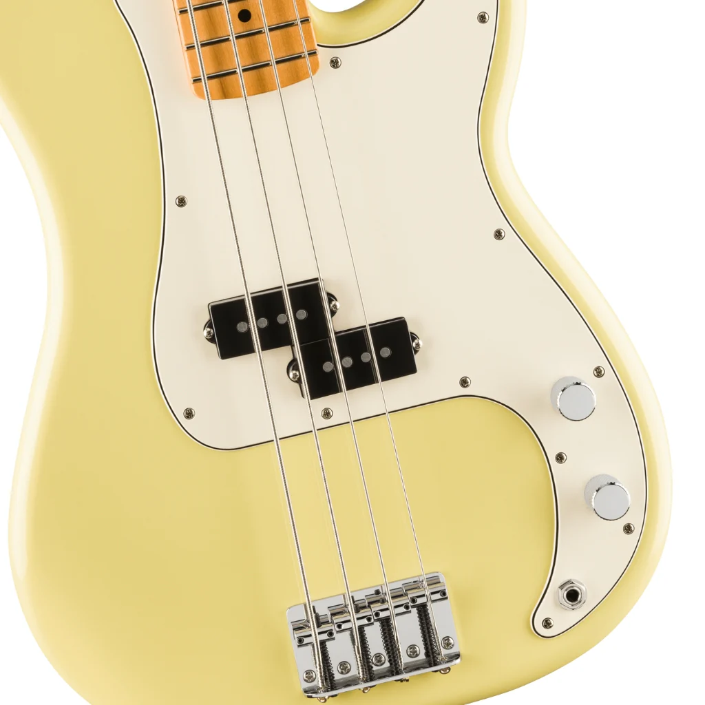 Fender Player II Precision Bass Maple Fretboard - Hialeah Yellow - Image 8