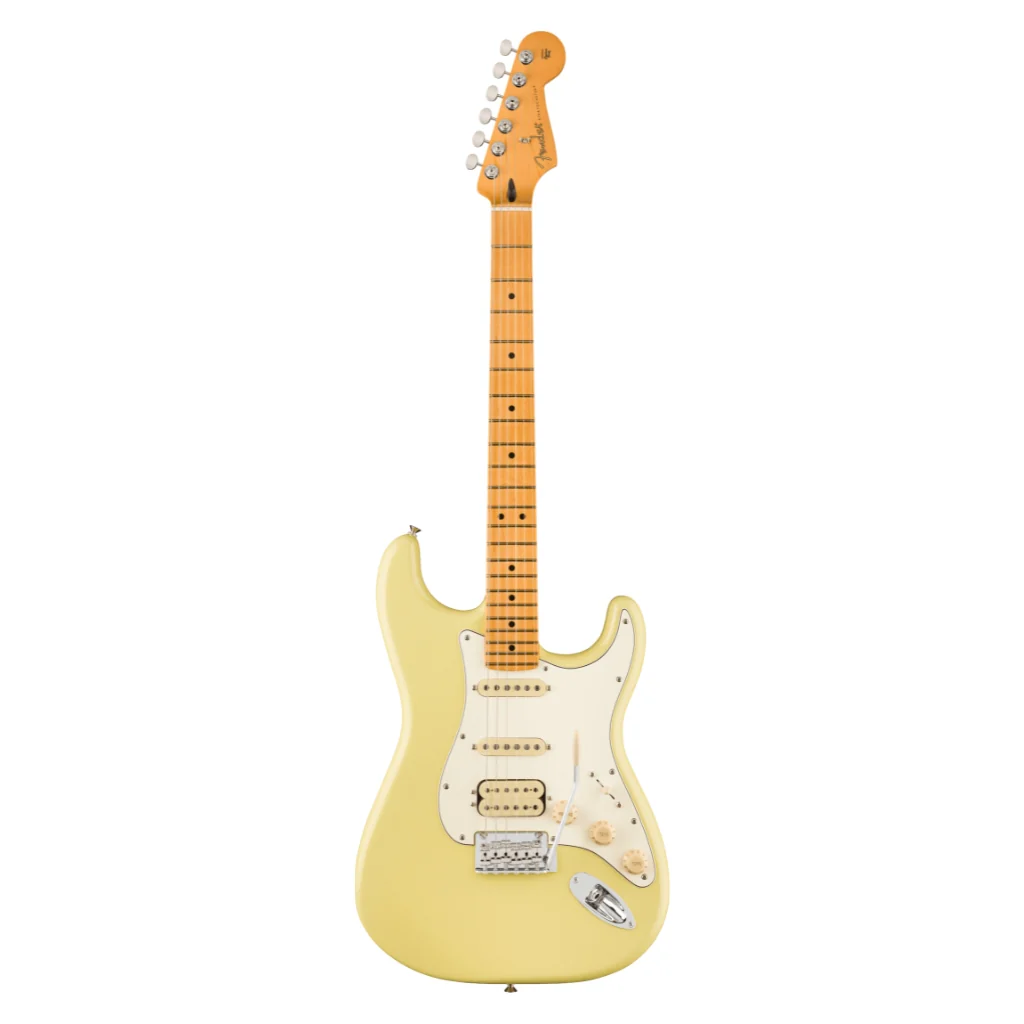 Fender Player II Stratocaster HSS Maple Fretboard Electric Guitar - Hialeah Yellow - Image 2