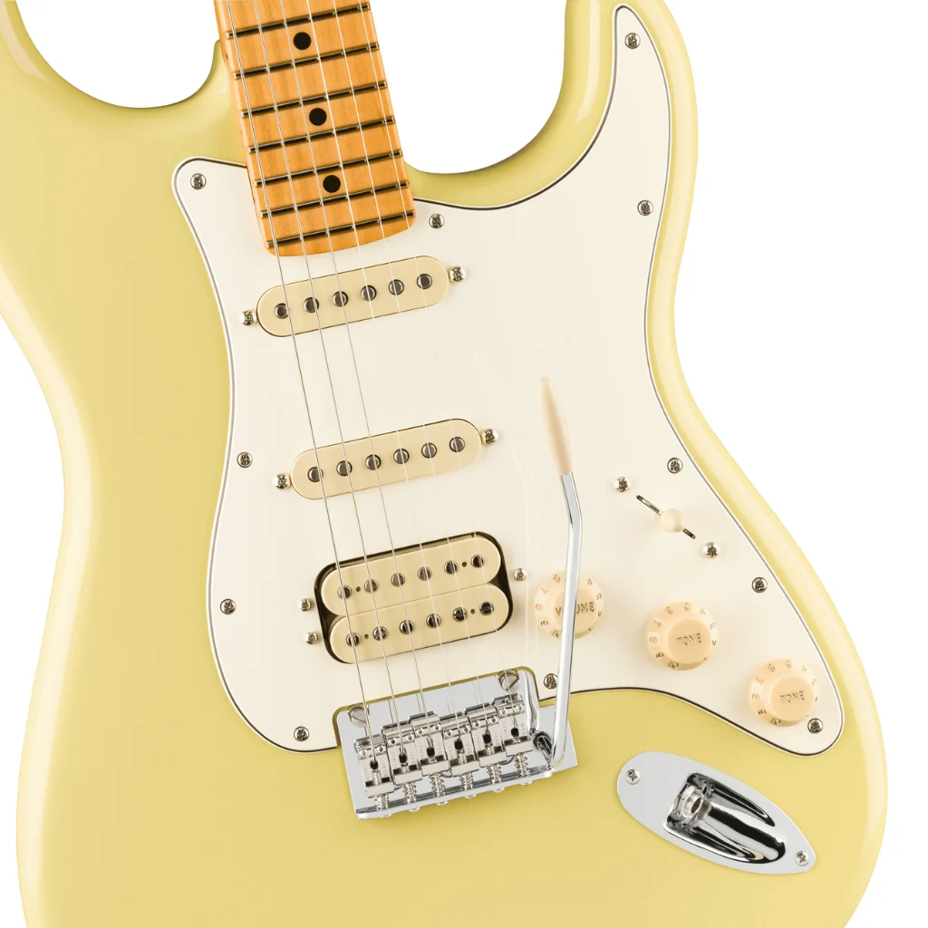Fender Player II Stratocaster HSS Maple Fretboard Electric Guitar - Hialeah Yellow - Image 6