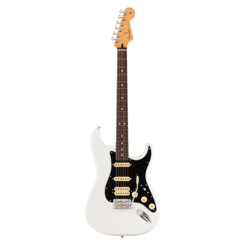Fender Player II Stratocaster HSS Rosewood Fretboard Electric Guitar - Polar White - Image 2