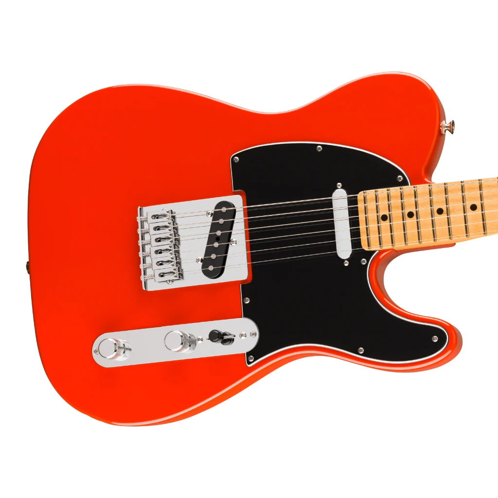 Fender Player II Telecaster Maple Fretboard Electric Guitar - Coral Red - Image 7