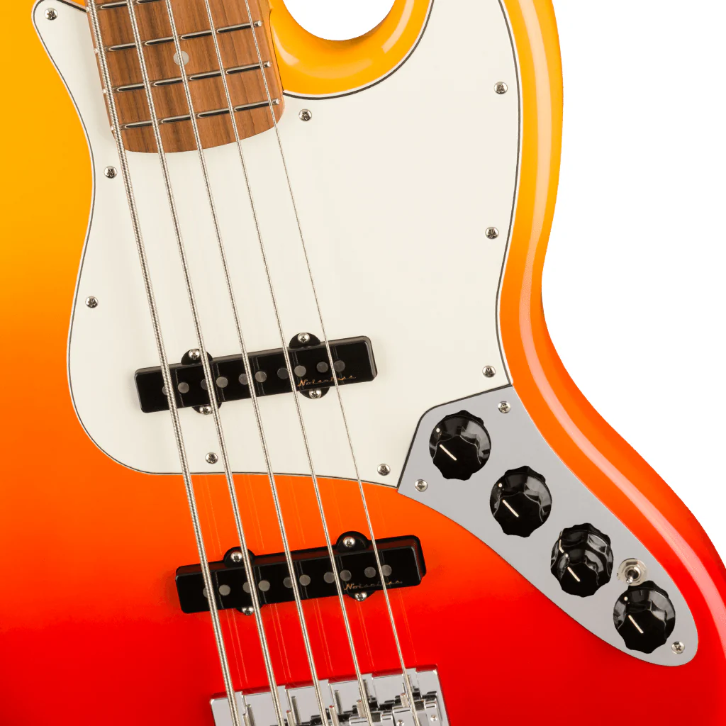 Fender Player Plus Jazz Bass V Pau Ferro Fingerboard - Tequila Sunrise - Image 7