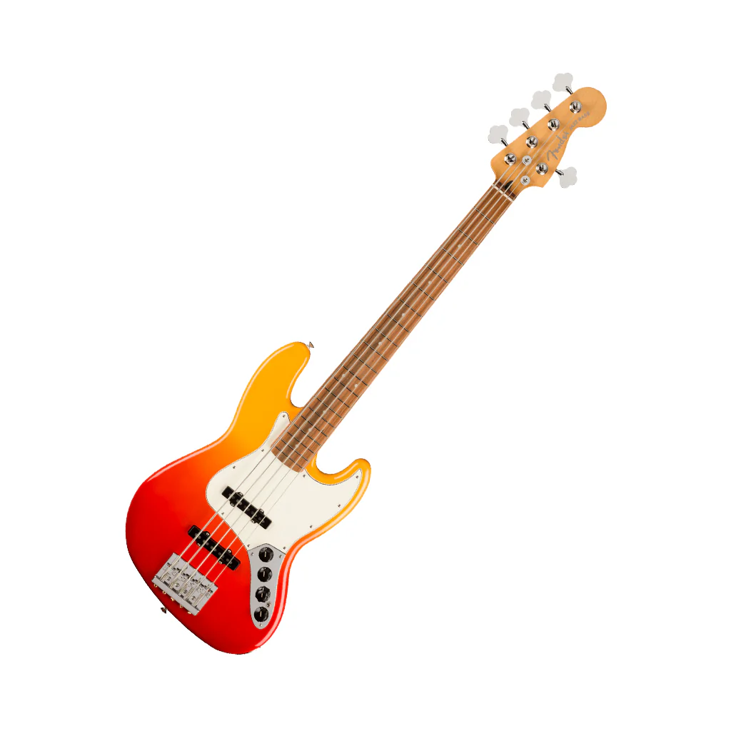 Fender Player Plus Jazz Bass V Pau Ferro Fingerboard - Tequila Sunrise - Image 8