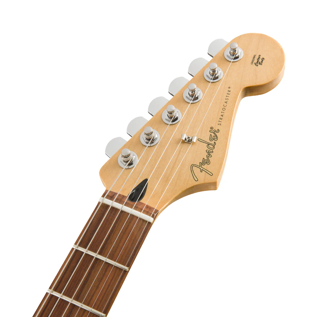 Fender Player Stratocaster Pau Ferro Electric Guitar- 3-Tone Sunburst - Image 5