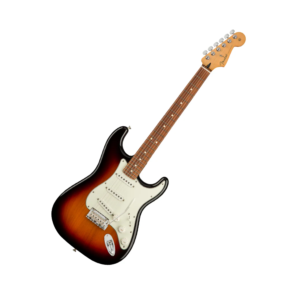 Fender Player Stratocaster Pau Ferro Electric Guitar- 3-Tone Sunburst - Image 8