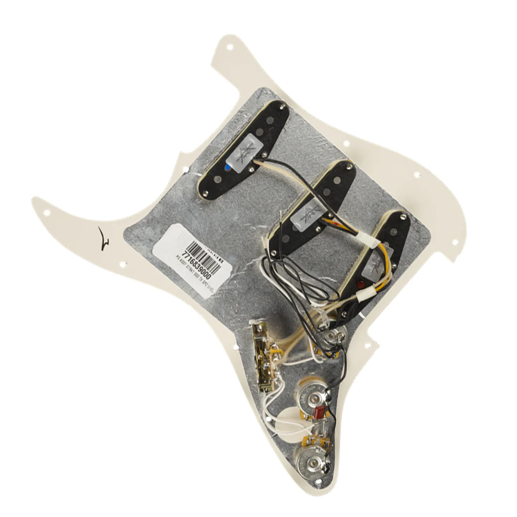 Fender - Pre-Wired Strat Pickguard, Custom Shop Texas Special SSS, Tortoise Shell 11 Hole PG - Image 2