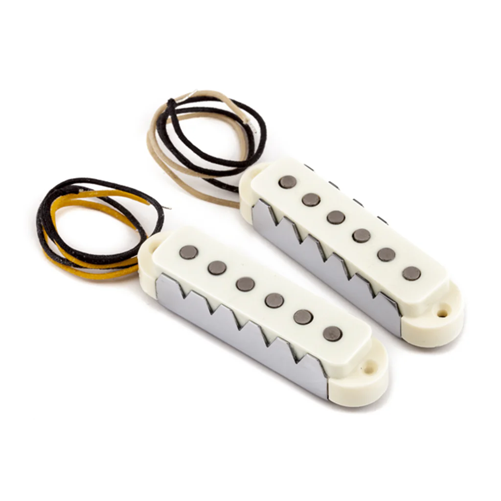 Fender - Pure Vintage '65 Jaguar® Pickup Set, Vintage White, (2)
