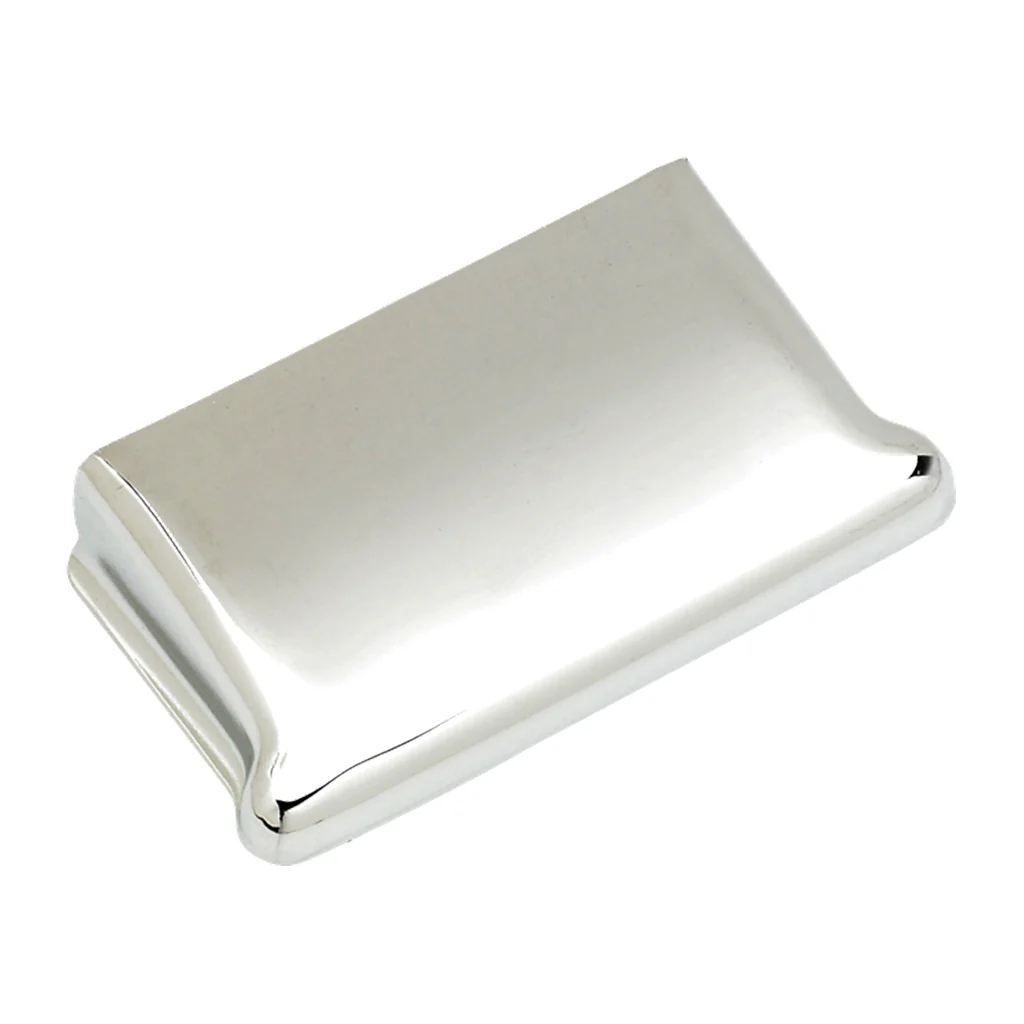 Fender - Pure Vintage Stratocaster® Ashtray Bridge Cover, Chrome - Image 2