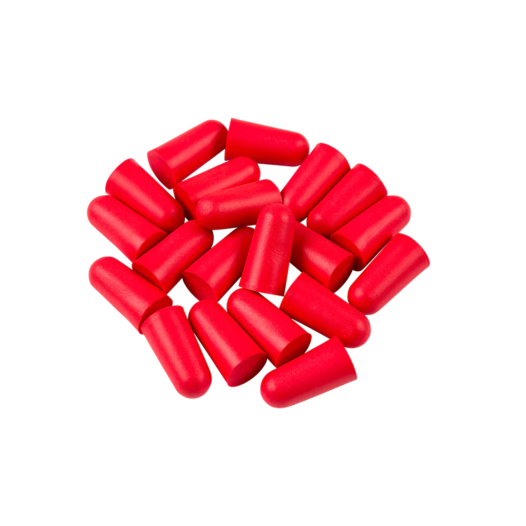 Fender Red Concert Foam Ear Plugs - 10 Pairs - Image 3