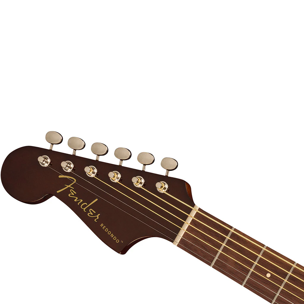 Fender Redondo Player Left Handed, Walnut Fingerboard, Gold Pickguard, , Natural - Image 5